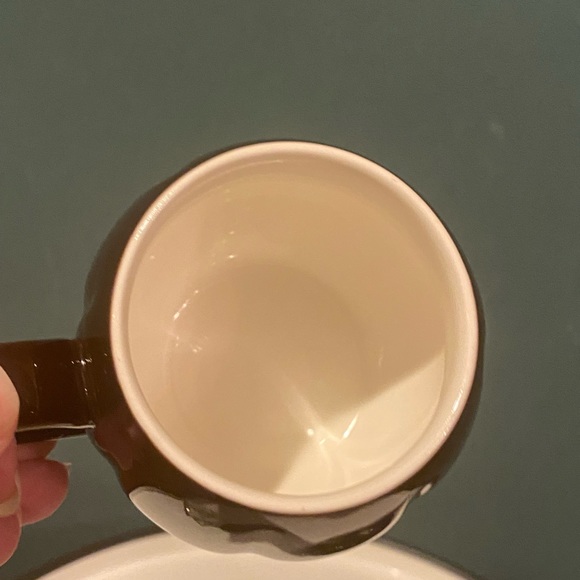 Pair of Teavana Brown Loose Leaf Teacup Mug Steepers With lids - Picture 4 of 5